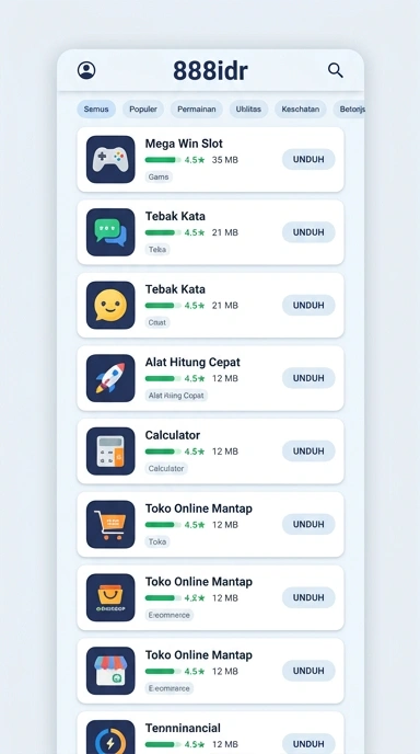 Aplikasi Populer & Kanal Uji di 888idr — Temukan Pilihan Terbaik!